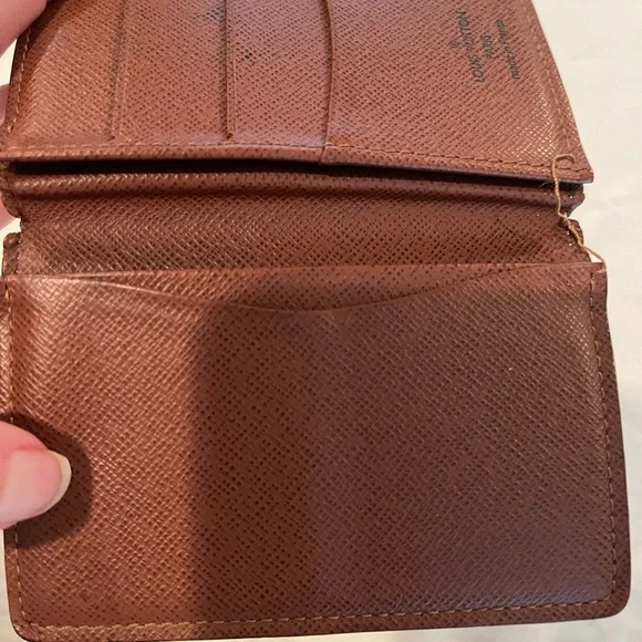 Authentic Louis Vuitton Vintage Card Wallet - Picture 5 of 5